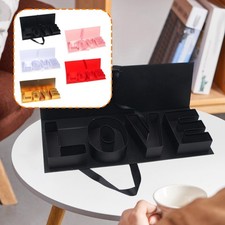 Empty Flower Gift Box Container Romantic Portable Multipurpose Decorative