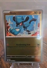 1x Riolu (Reverse Holo) 076/132 - Mega Evolution - Pokemon - NM/M Ships Now