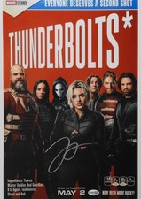 Lewis Pullman JSA Signed Autograph 12 x 18 Photo Thunderbolts