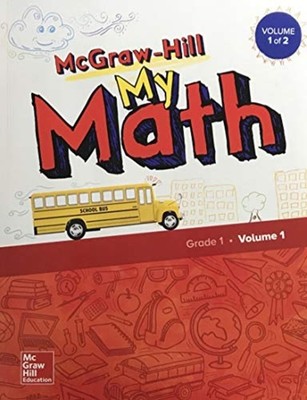 Mcgraw-Hill My Math, Grade 1, Student Edition, Volume 1 -  NEW Mcgraw Hill 2017