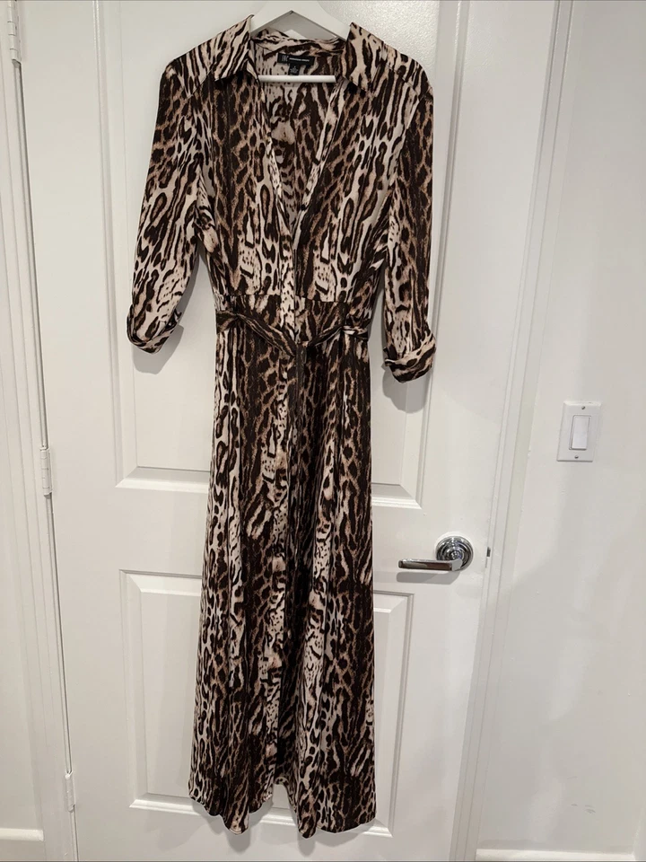 INC International Concepts Leopard Dress Size 8