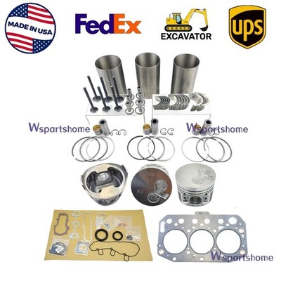 Overhaul Rebuild Kit For Yanmar 3TNV70 3TNV70-HGE 3TNV70-ACB 3TNV70-AMP Engine