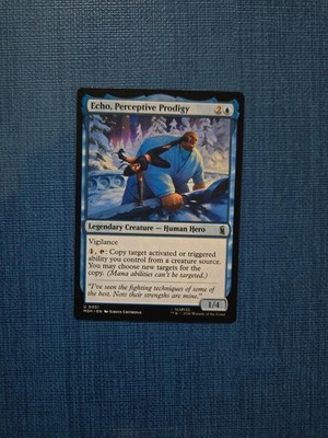 Echo, Perceptive Prodigy 51 Uncommon Marvel Super Heroes Magic: The Gathering NM