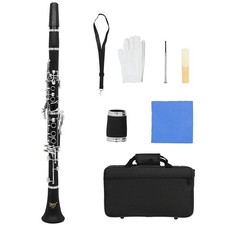 Bb Clarinet 17 Keys Bakelite Wooden Clarinet Woodwind Instrument Clarinet Set