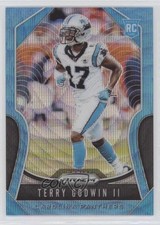 2019 Panini Prizm Rookies Blue Wave Prizm 123/199 Terry Godwin II #393 5n0