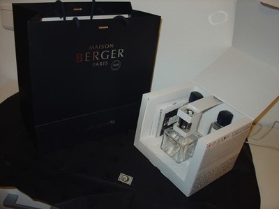 MAISON BERGER PARIS Duftlampe Set XXL Essentielle Cube, NEU/OVP + GESCHENKTASCHE