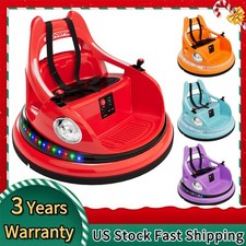 Bumper Car for Kids, 360  Rotation 12V Electric Ride On Bumper
