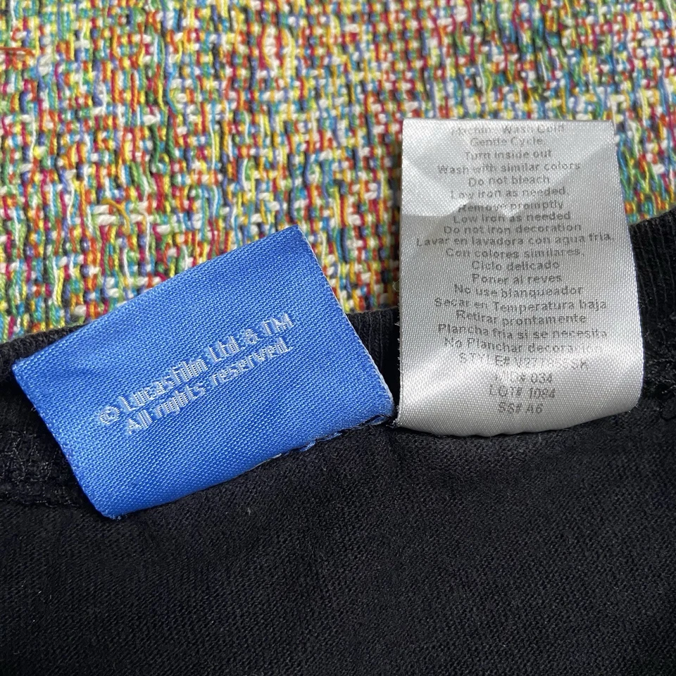 Camiseta Star Wars The Clone Wars Juvenil XL Yoda Obi Wan Anakin Vintage Animada Foto 4 de 4