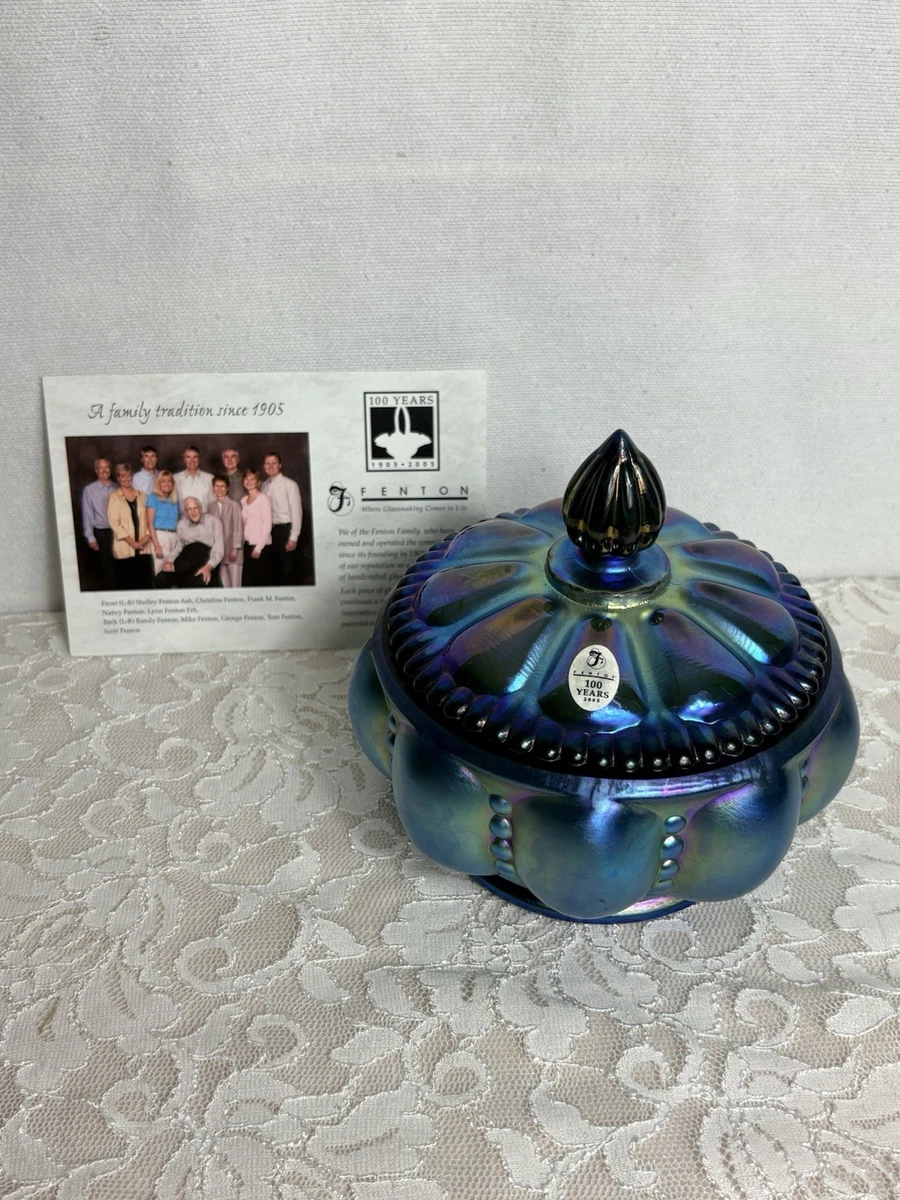 fenton carnival glass candy dish products for sale | eBay