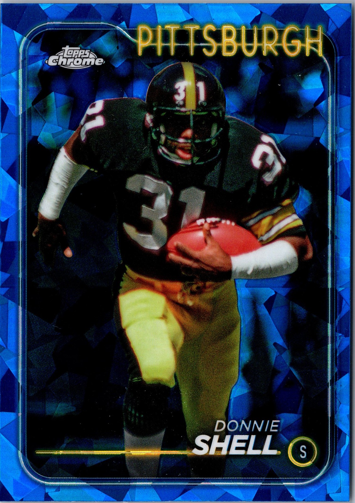 2024 Topps Chrome Sapphire Edition - DONNIE SHELL #167 HOF [Base] Steelers