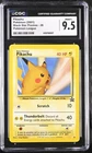 CGC 9.5 MINT+ Pikachu (snap) 26 Black Star Promo Wotc League Pokemon Card