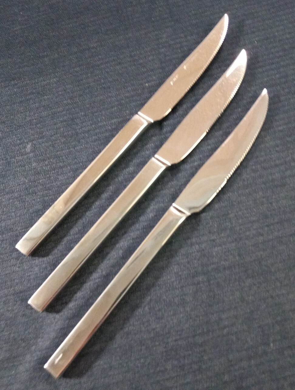 Set of 3 Wusthof stainless steak knives 4" blade eBay