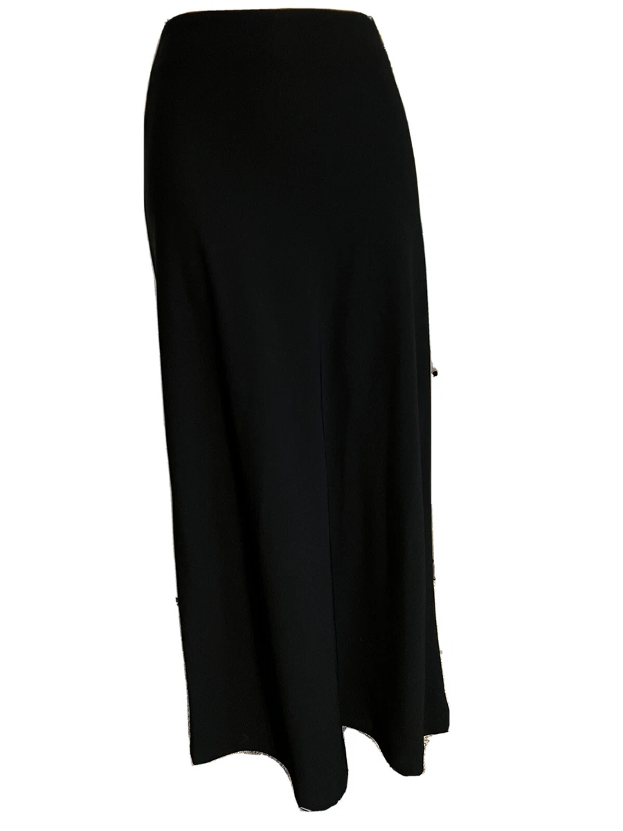  RANPHEE Long Black Maxi Skirt for Women 2023 Trendy Pleated  High Waisted Flowy A Line Skirts with Pockets S : Clothing, Shoes & Jewelry