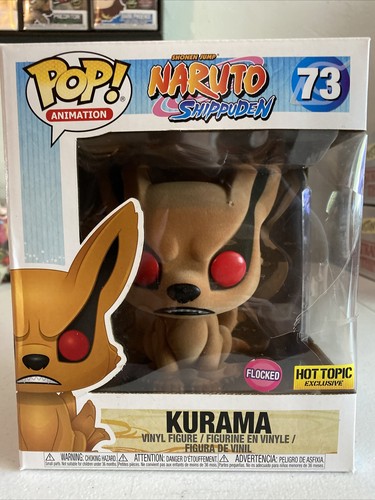 Naruto Funko Pop Kurama Flocked Hot 
