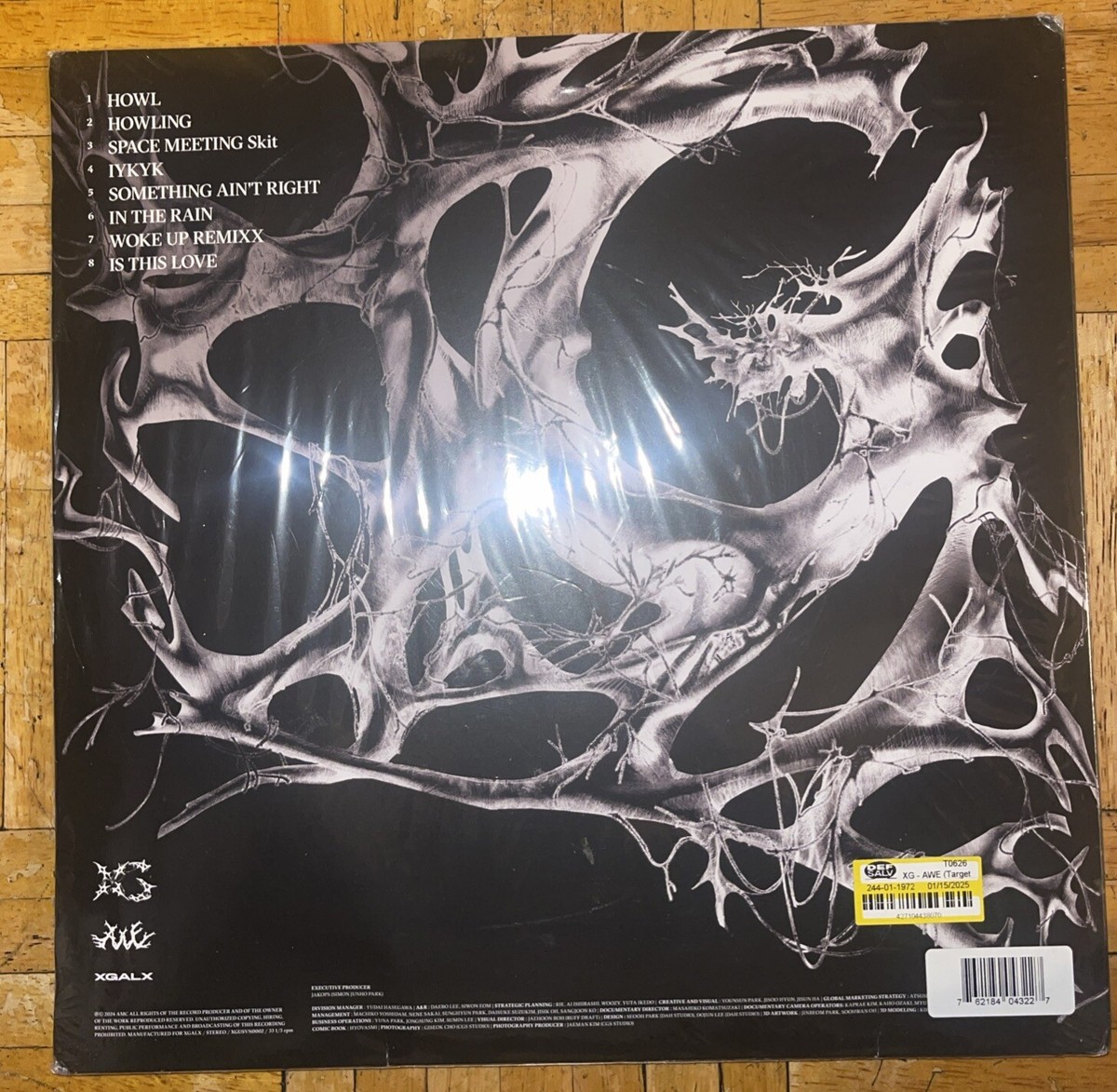 XG AWE VINYL US レコード トレカ 未開封 新品未開封トレカ4枚付き】 XG AWE VINYL (レコード) - メルカリ