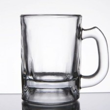 Chabrias Ltd Set of 6 Miniature Beer Mug Tankard Glasses for Sampling - 3.5 oz