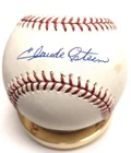 Autographed CLAUDE OSTEEN Official Major League Baseball w/COA