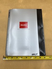 2004 ISUZU PRESS KIT MEDIA INFORMATION- ORIGINAL WITH CD ROM AND STORAGE FOLDER.