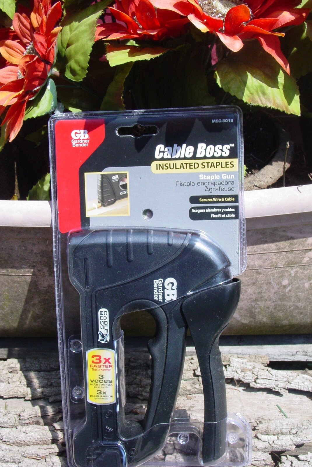 Gardner Bender MSG501B Heavy Duty Cable Boss Staple Gun Professional