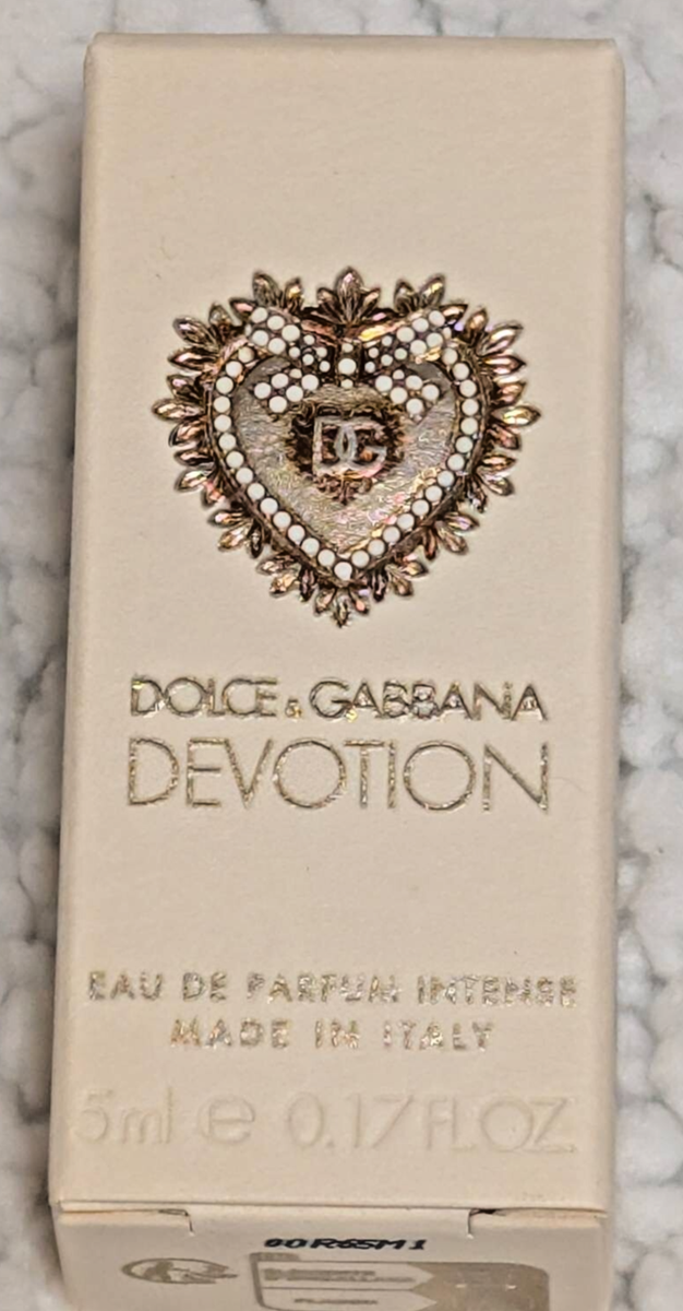 Dolce & Gabbana DEVOTION EDP Intense 0.17oz Travel Size BNIB | eBay