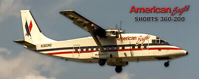 American  Airlines McDonnell Douglas MD-82 Handmade Photo Magnet PMT1672
