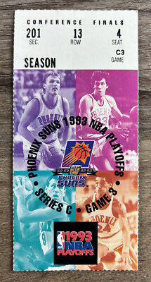 Seattle Sonics vs Phoenix Suns Ticket Stub June 1993 6/1/93