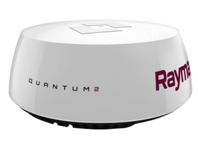 RAYMARINE Quantum 2 Q24D Doppler 18'' Radar with 10 Meter Power and Data Cable