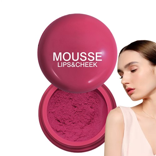 Blush Palette 2-In-1 Palette For Cheeks And Lip Natural Glow Pocket Blush