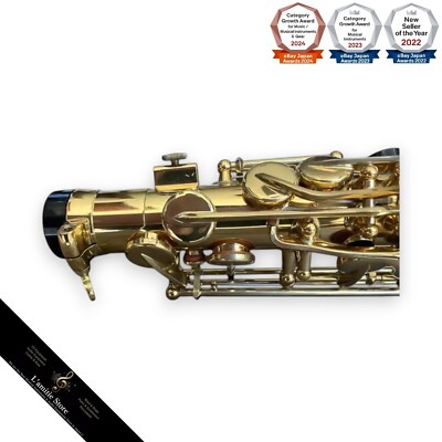 YAMAHA YAS-475 Alto Saxophone Sax YAS475 Gold Lacquered Eb