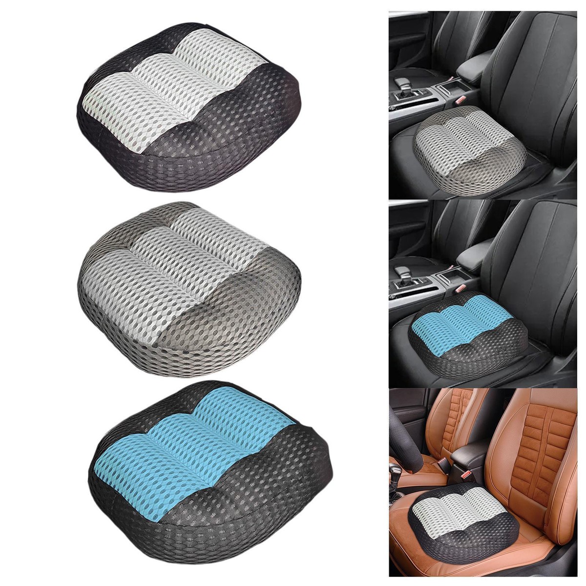 Adult Car Booster Seat Cushion, for Short Drivers People Office