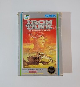 Iron Tank - Nintendo NES - Complete - FREE SHIPPING