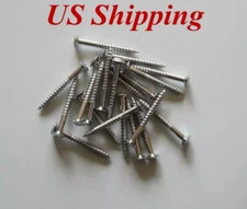 20-Pack Electric Guitar Neck Plate Neckplate Screws fits Strat Tele