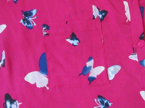 SimplyBe, Ladies Pink Blouse, Butterfly Design, Size 18 - Picture 5 of 8