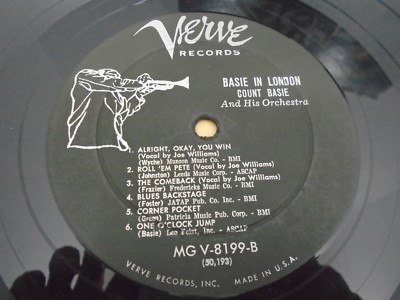 VINTAGE VINYLRECORD BASIE IN LONDON MG V-8199 | eBay