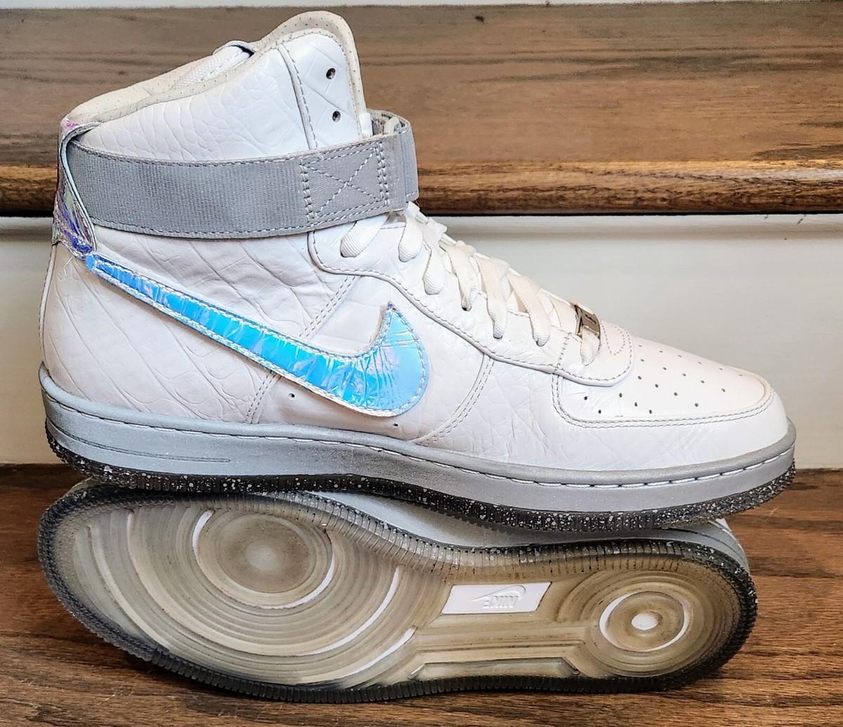 Nike シューズ US10 EUC* Size 10 - Nike Air Force 1 Downtown LW QS High Galaxy