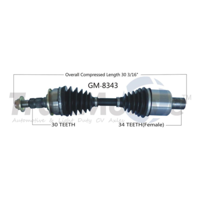 並行輸入品】Maxfavor CV Axle fit for 2011 2012 2013 2014 2015