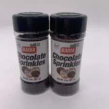 Badia Chocolate Sprinkles, 3 oz - Palatize Pack of 2