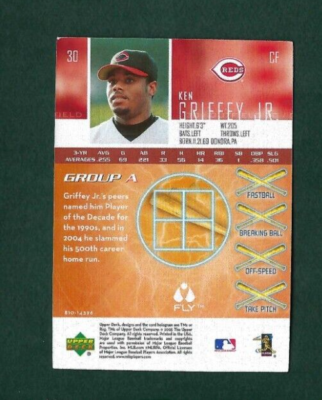 2005 Upper Deck Flyball #30 Ken Griffey Jr. Cincinnati Reds