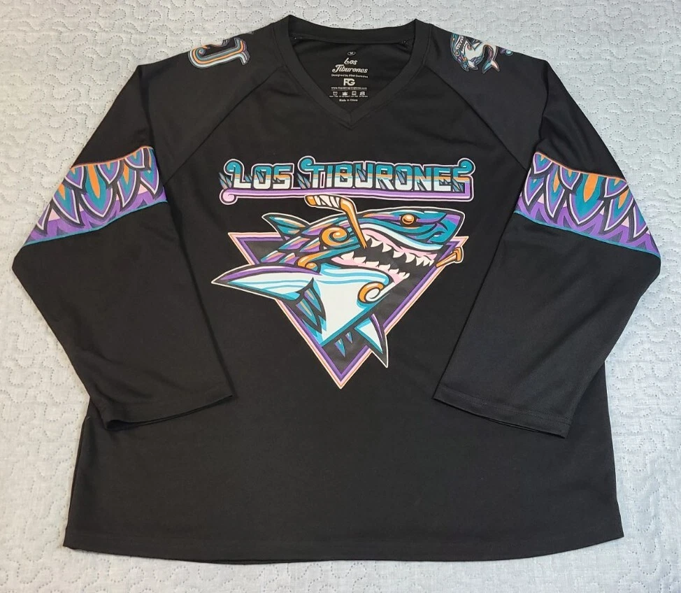 San Jose Sharks LOS TIBURONES 2019-20 NHL Hockey Jersey