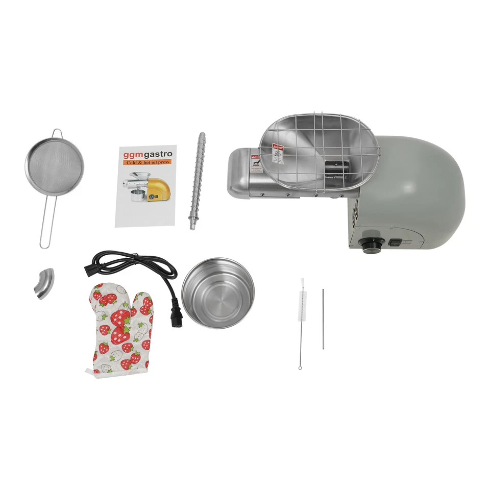 Máquina de prensado de aceite, molino de aceite eléctrico, máquina de extracción de aceite Foto 3 de 4