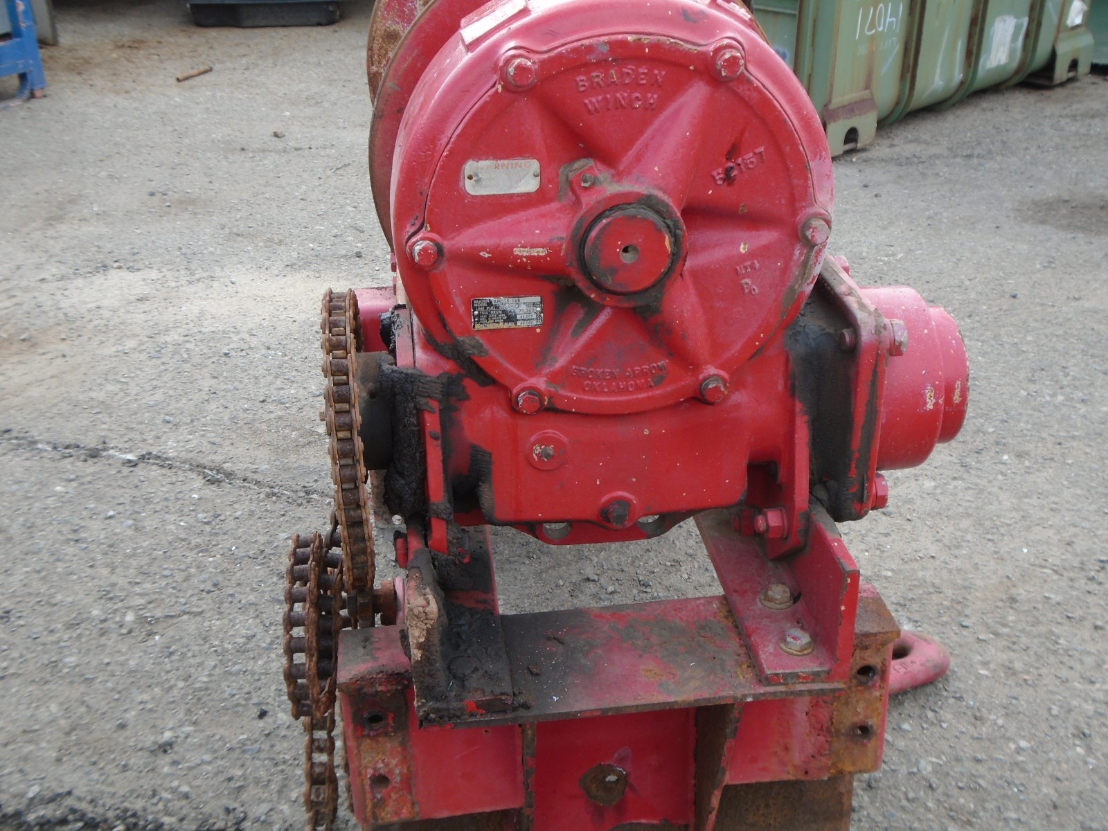 Braden Winch AMS2018B. 45,000 lbs. Excellent Condition. S/N 0452685