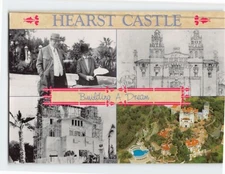 Postcard Building A Dream Hearst Castle San Simeon California USA