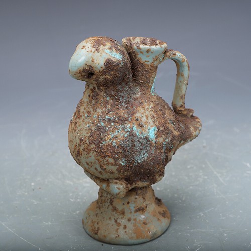 7,5" Sammlung China Ruyao Haisha Porzellan Lavendel Grau Glasur Wasserkocher - Bild 6 von 8