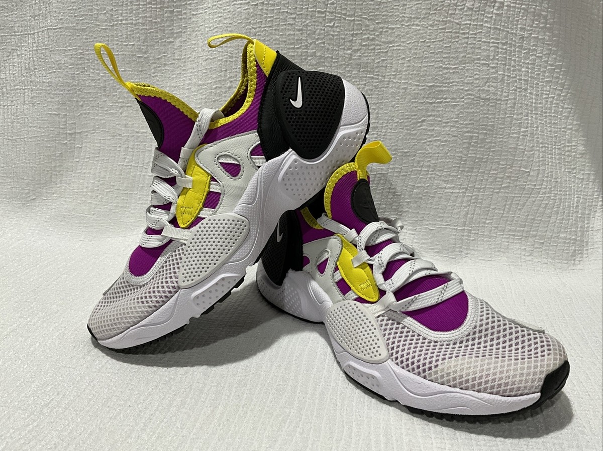 Nike Huarache Edge Shoes Women's Size White Black Yellow Pink Running  Sneakers - Main Image