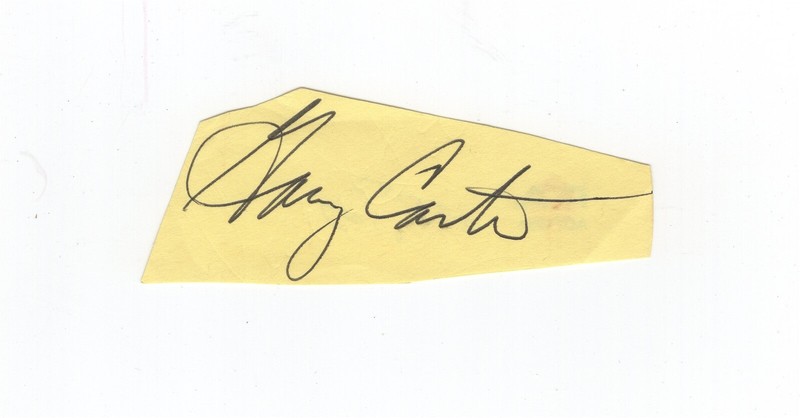 GARY CARTER Signed Cut PSA/DNA METS EXPOS HOF AUTO