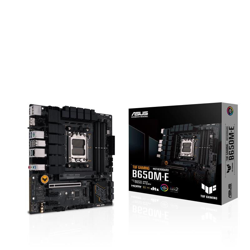 Mainboard, ASUS, AMD B650, SAM5, Micro-ATX, Memory DDR5, slot di memoria 4, 2xPC