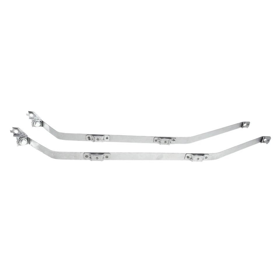 2Pcs Fuel Tank Strap Gray for Acura RL 2000 2001 2002 2003 2004 V6 3.5L Sedan - Image 3 of 4