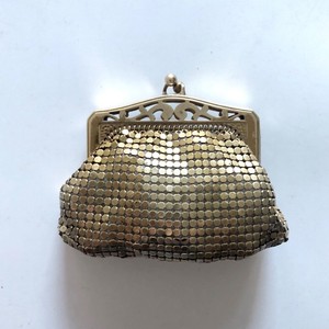 whiting and davis vintage coin purse
