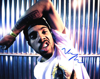 GFA Hip Hop Rapper VIC MENSA signiertes 8x10 Foto AD1 Proof COA