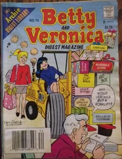 Betty And Veronica Digest Magazine #74 - April 1995 - Archie Comics - LOOK